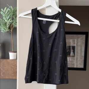 Umbro Charcoal Tank Top with Logo Detail